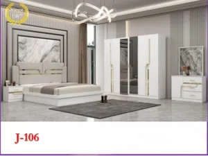 طقم غرفة نوم جديد من 6 قطع مع مرتبة 12 سم Bread New Bed Room Set 6pcs With Mattress 12cm