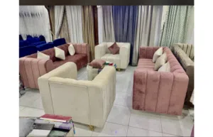 كنب جلوس 3+2+1+1 تفصيل لجميع المقاسات والالوان