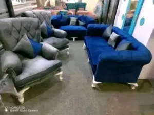 انتريهات مودرن جديده عليها عرض لفتره محدوده جدا الانتريه خشب زان قماش قطيفة هامر بسعر مغري جداً