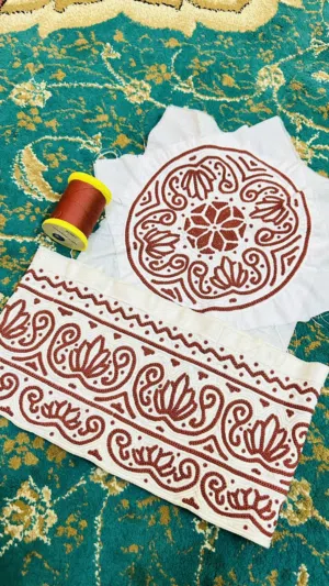 كمة عمانية خياطة يد عمانية