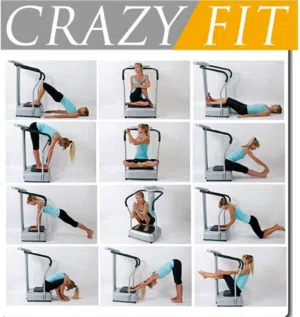 CRAZY MACHINE جهاز تكسير الدهون القوي وتحسين الدوره الدمويه يحمل وزن لغاية 150 كغم ممتاز مكفول