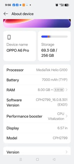 Oppo Other 256 GB in Amman
