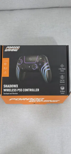 للبيع: يد تحكم ShadowX لاسلكية لـ PS5 – من Porodo Gaming