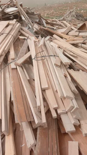 خشب بلوط وخشب لتي