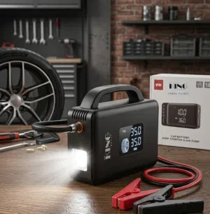 بوستر تشغيل بطارية السيارة ، منفاخ