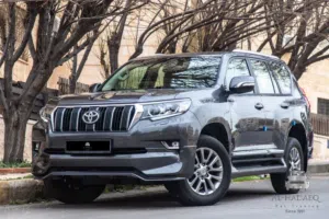 TOYOTA PRADO VXR  وارد الفطيم بحالة الوكالة
