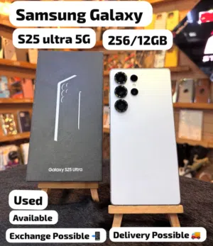 Samsung galaxy s25ultra 5G Middle east Arabic oman tra  Single customer Used phone  256gb