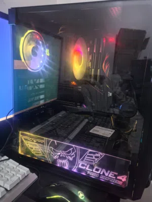 حاسبه pc مع بورد Z590 ومعالج 10400