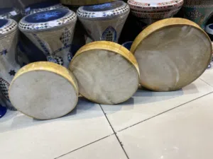 طقم دف جلد 3احجام