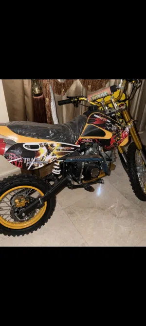 New gas only dirtbike not used for 5000