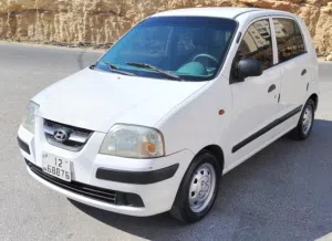 هيونداي اتوس موديل 2008 جير عادي  5 غيار السيارات بحالة ممتازة جدا