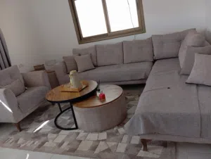طقم كنب شبه جديد