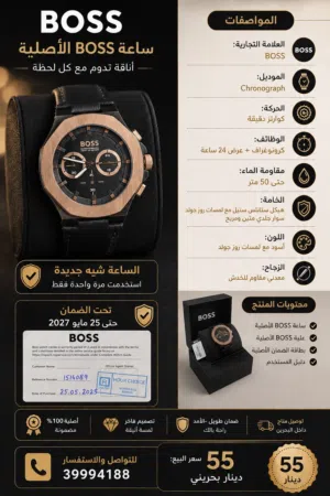 Analog Quartz Hugo Boss watches  for sale in Northern Governorate