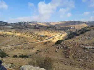 4دونم للبيع في السلط المغاريب حوض ام خروبه مطله عالغرب