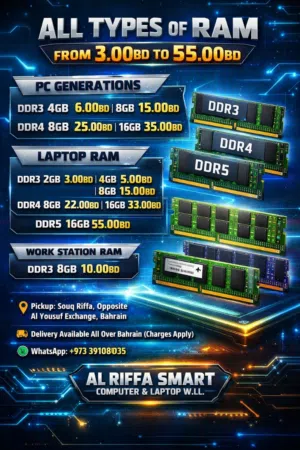 Desktop & Laptop  Workstation  RAM  Sale  DDR3 DDR4 DDR5