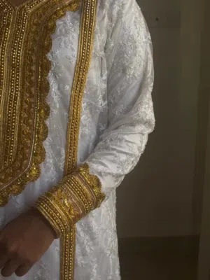 فستان عماني مطوه لصباحية عروس