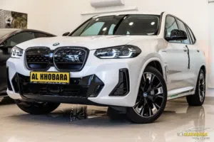 BMW IX3 2023 M kit full Electric   السيارة بحالة ممتازة جدا و قطعت مسافة 20,000 كيلو متر فقط