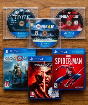 للبيع اسطوانات ps4