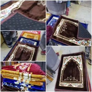سجادات صلاه تركي ناعمه ومريح ومقاس كبير واسعارررر مغرررريه خدمه حجاج بيت الله شرف لنا