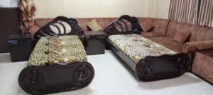 تختين وكمدينتين وتسريحه