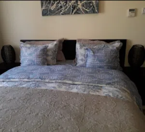 King Bed Set IKEA with storage 8pcs. like new