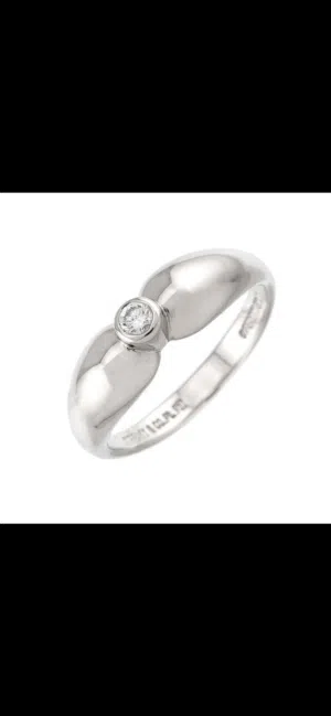 Tiffany & co. Diamond Platinum ring