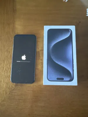 Iphone 15 pro max 256 blue titanium