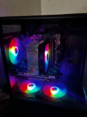 PC Gaming كامل i5-12400F + RTX 3050 6GB مع شاشة وملحقات - شبه جديد