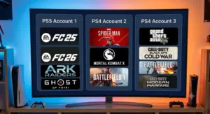 للبيع حسابات ps(4+5)