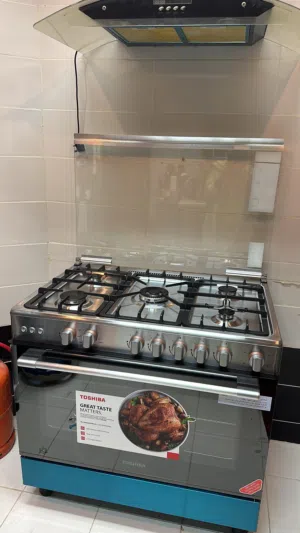 Toshiba gas cooker 5 burner stove