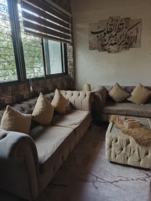 طقم كنب بحالة الجديد