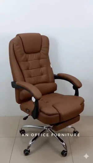 كراسي جلد بتصميم احترافي وجودة عالية من شركه KN office furniture