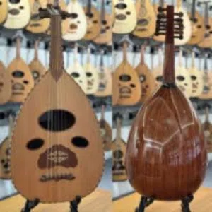 عود زرياب موديل عراقي 1 مع شنطة وريشة