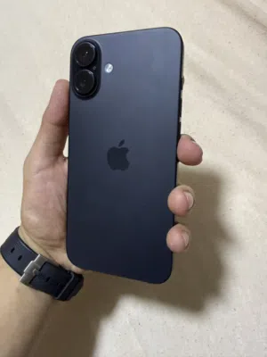 iPhone 16 plus 128 GB آيفون 16 بلس 100٪ بطارية 128 جيجا سعة وارد أمريكي اسود