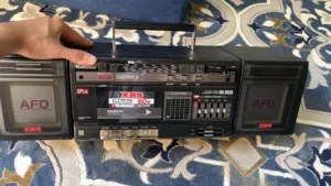 راديو كاسيت ناشيونال ياباني RX-C51D مخزن زيرو بكرتونته (نوادر).
