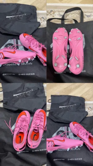 حذاء كرة قدم+ شنطة  جديد مستعمل 2 مرتين مقاس 40 .. السعر 10 دينار