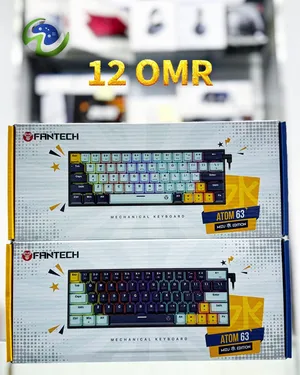 Fantech Atom 63 Mechanical Keyboard كيبورد ميكانيكي من فانتك