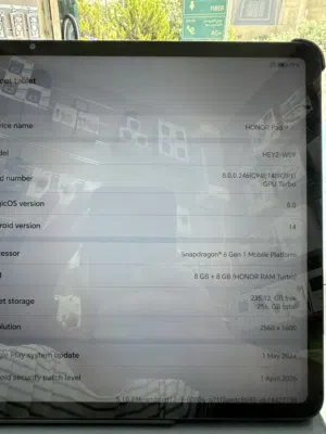 Honor pad 9 used like new