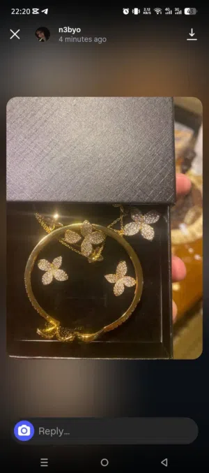 اكسسوارات فاخره مطليه بدهب