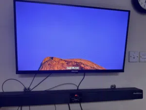 Hisense tv with soundbar