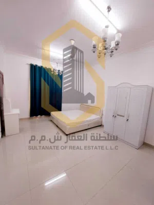 غرفة مفروشة جزئيا مع مطبخ تحضيري للعوائل و الموظفات في الموالح الجنوبيه / شامل بدون عموله