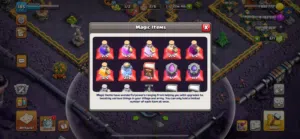 حساب clash of clan
