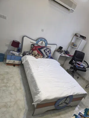 Kids bed and study desk for sale