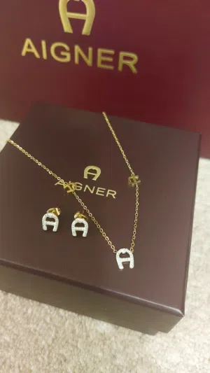 Aigner Necklace and Earrings set