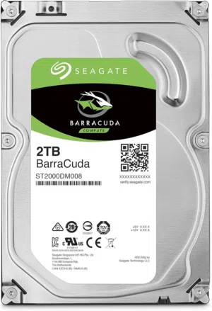 Seagate BarraCuda 2TB Internal Hard Drive HDD