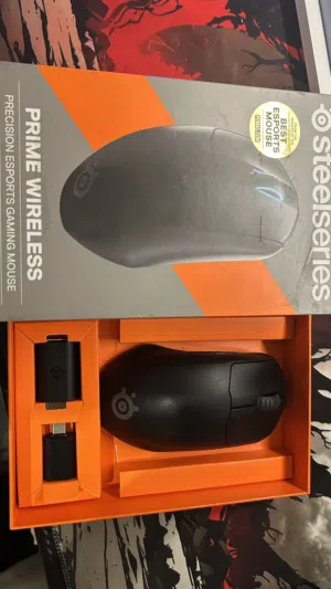 ماوس Steelseries prime wireless خاص بالبطولات