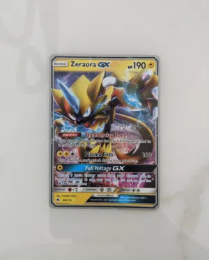2019 Championship Zeraora GX (Gold Sleeve) – Excellent Condition Pokémon Card