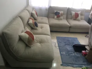 Sectional sofa used in excellent condition for sale