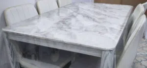 طاولة طعام تتكون من 6 كراسي