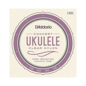 اوتار داداريو كونسرت يوكليلي – DAddario Concert Ukulele Clear Nylon Strings (28 – 28)